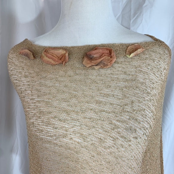 ✓ Princy’s Poncho EUC small medium beige - Picture 2 of 12